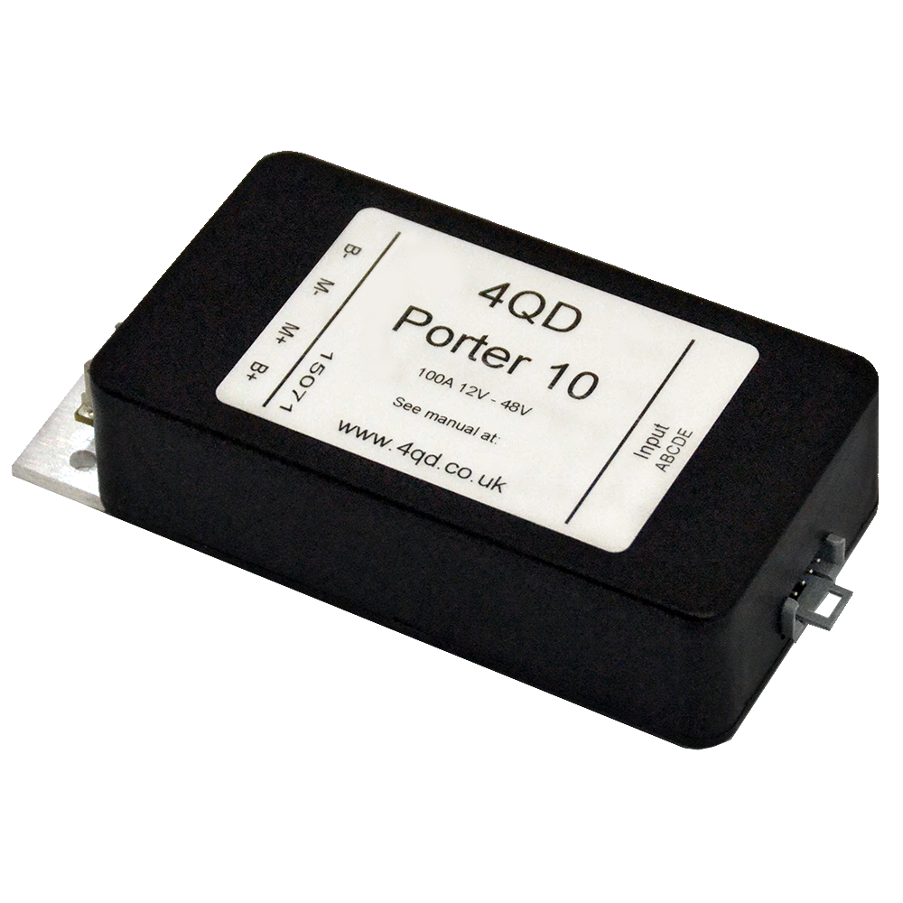 Porter 10, 12-48VDC - 100A batterijgevoede DC regelaar